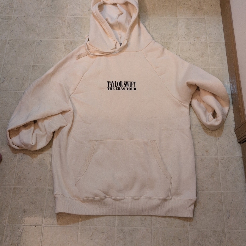 Taylor Swift Eras Tour Cream Hoodie